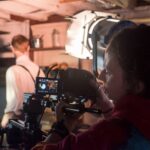 Cinematographer Tina Sontheimer on the set of "Seventeen" (FA18 • ART467)