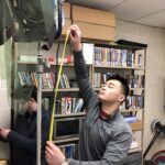 Alex Ho lights a scene for "Ordnung" (SP19 • ART467)